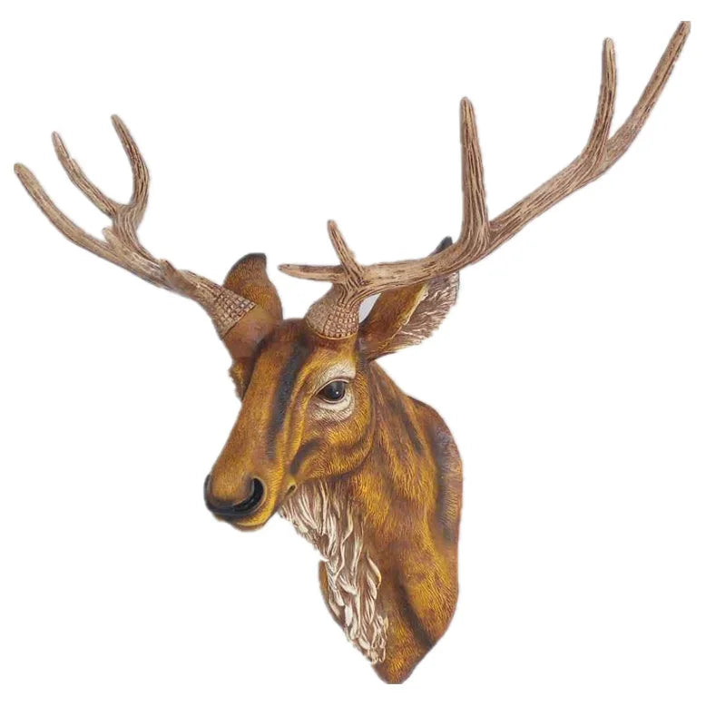 Décoration murale en fausse tête de cerf d'Aaliyah