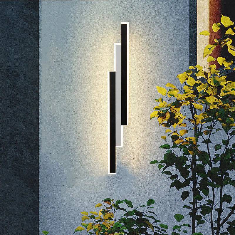 Applique murale d'extérieur étanche Strip