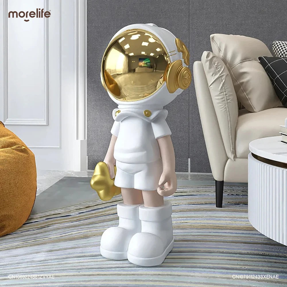 Statue d'astronaute en résine de 70 cm d'Autumn
