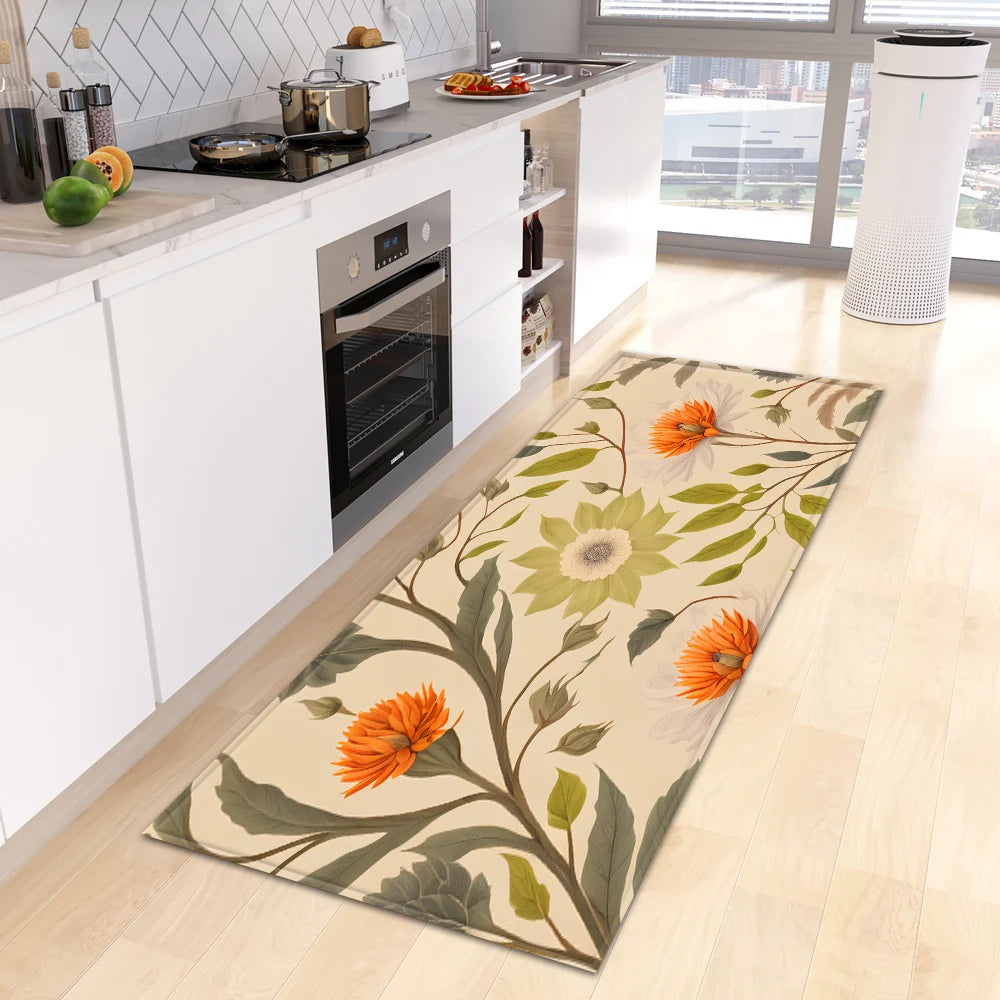 Kitchen Foot Mat Home House Living Room Bedroom Children Floor Decoration Carpet Balcony Entrance Hallway Door Bath Non-Slip Rug