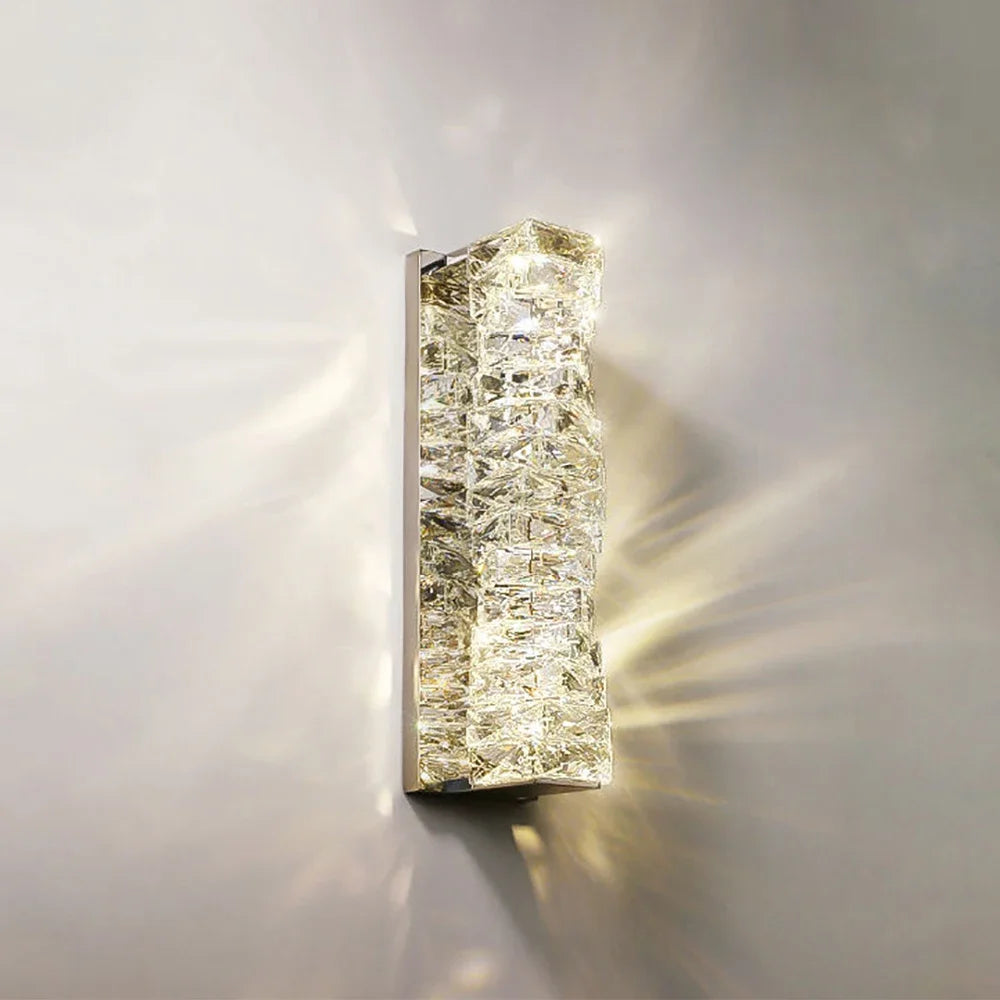 Home Deco Creative Luxury LED Crystal Wall Lamp