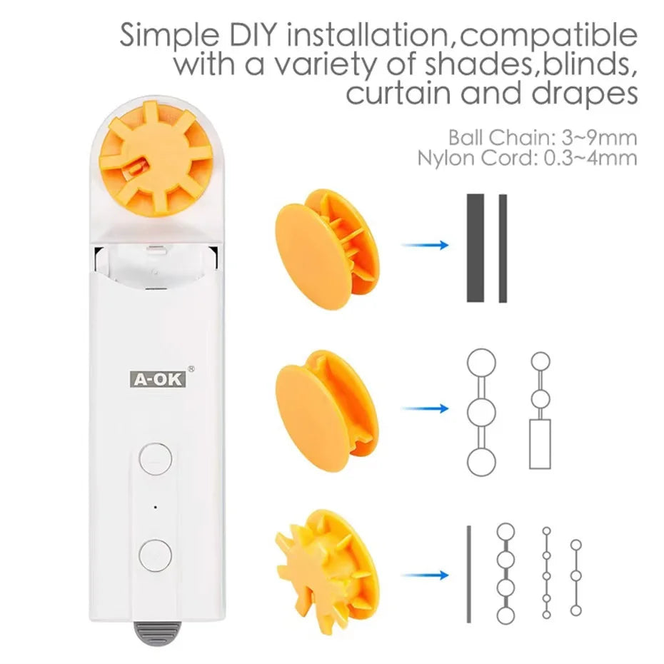 Smart Home Automatic Blinds Drive  - Tuya Zigbee & Bluetooth Connectivity