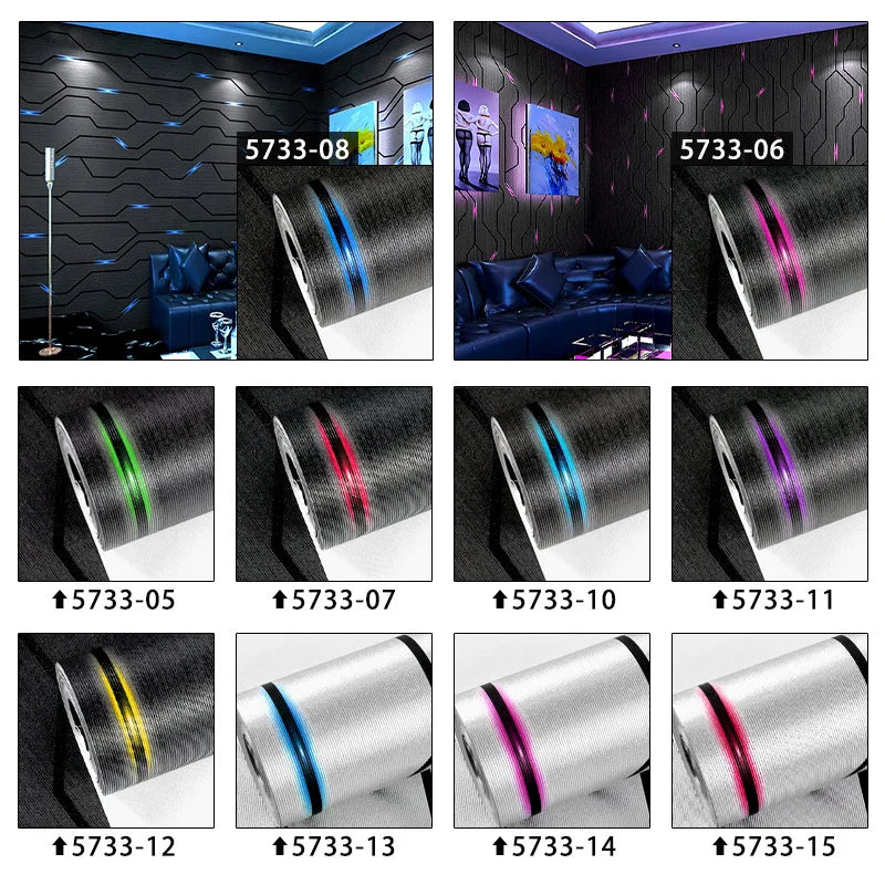 Sophia's 3D Stereo Music Bar Wallpaper