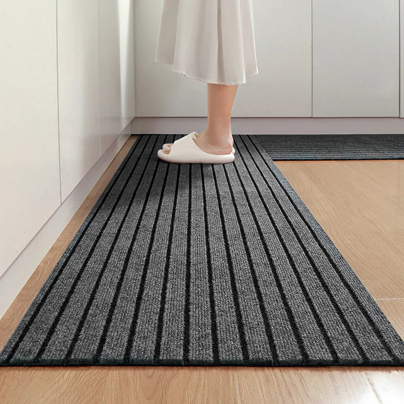 Laney Non-Skid Washable Stripe Carpet