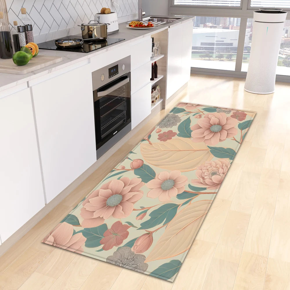 Kitchen Foot Mat Home House Living Room Bedroom Children Floor Decoration Carpet Balcony Entrance Hallway Door Bath Non-Slip Rug