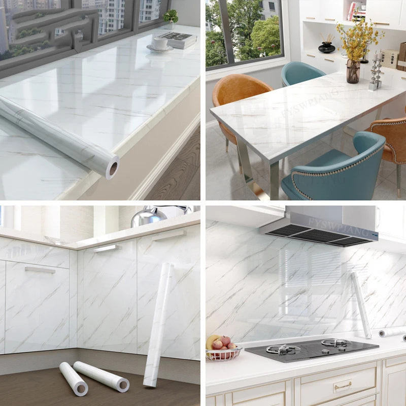 Sophia's Marble Self Adhesive Wallpaper: Elevate Your Home Decor