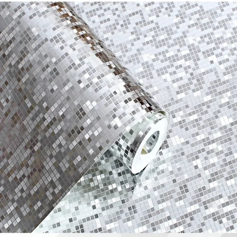 Papier peint à rayures de luxe imperméable d'Elena
