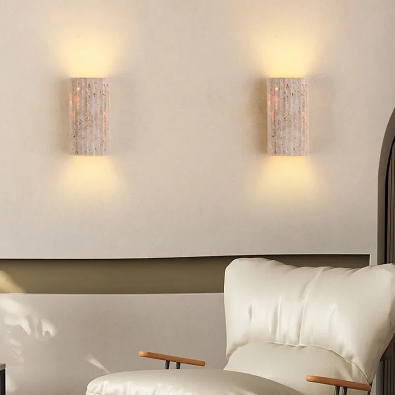 Home Deco Wabi Sabi Natural Stone Wall Light