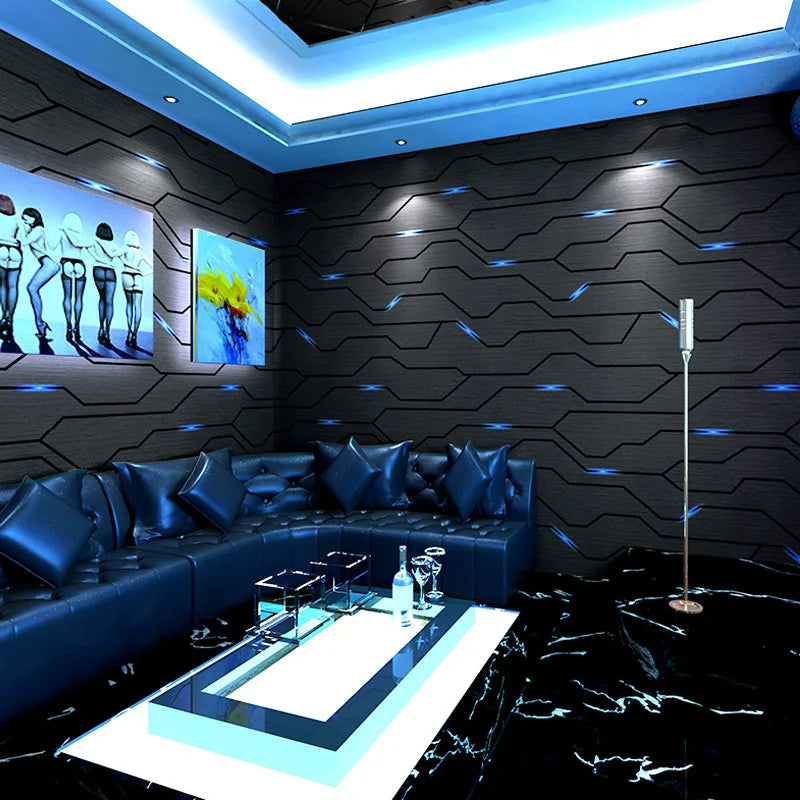 Sophia's 3D Stereo Music Bar Wallpaper