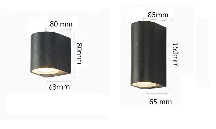 Home Deco Outdoor Waterproof LED Wall Lamp