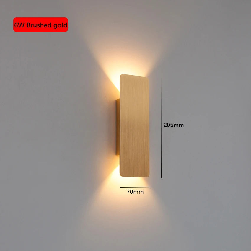 Home Deco Modern LED Aluminum Wall Lamp