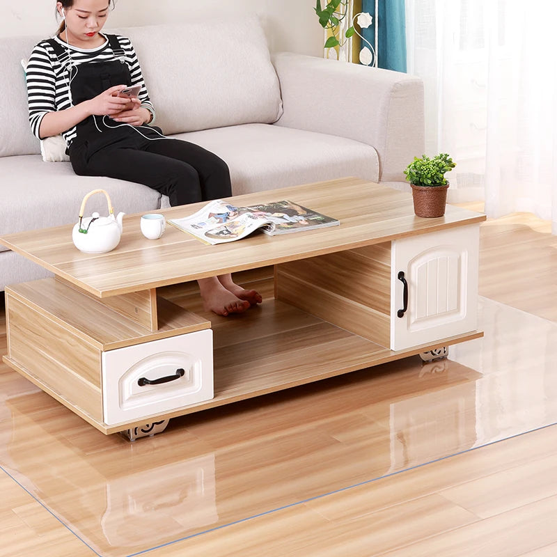 Jazmin Living Room Wood Floor Protection Mat