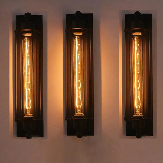 Home Deco Retro Industrial Iron Wall Light