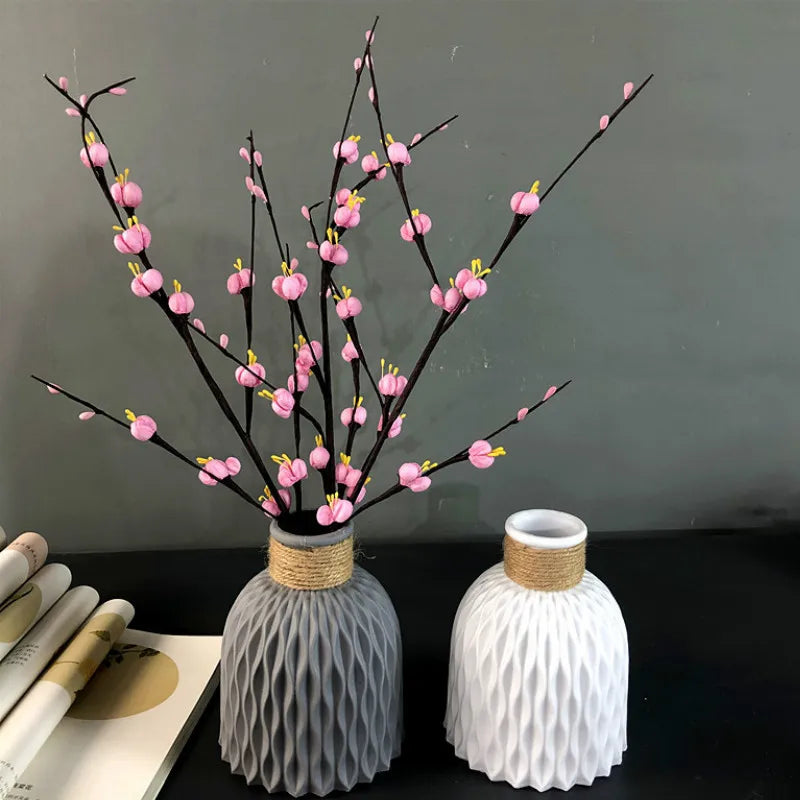Vase en céramique imitation moderne Kelsey : une élégance sans effort pour votre maison