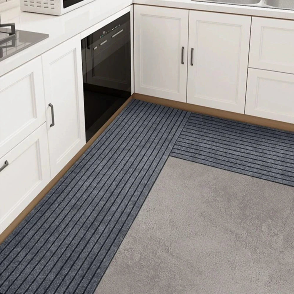 Laney Non-Skid Washable Stripe Carpet