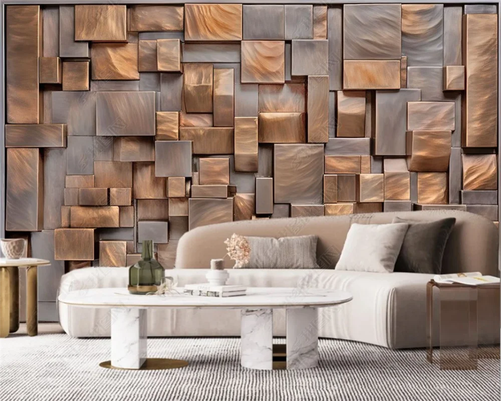 Ella's Customized Modern Chinese Abstract Art Wallpaper: Elevate Your Home Decor