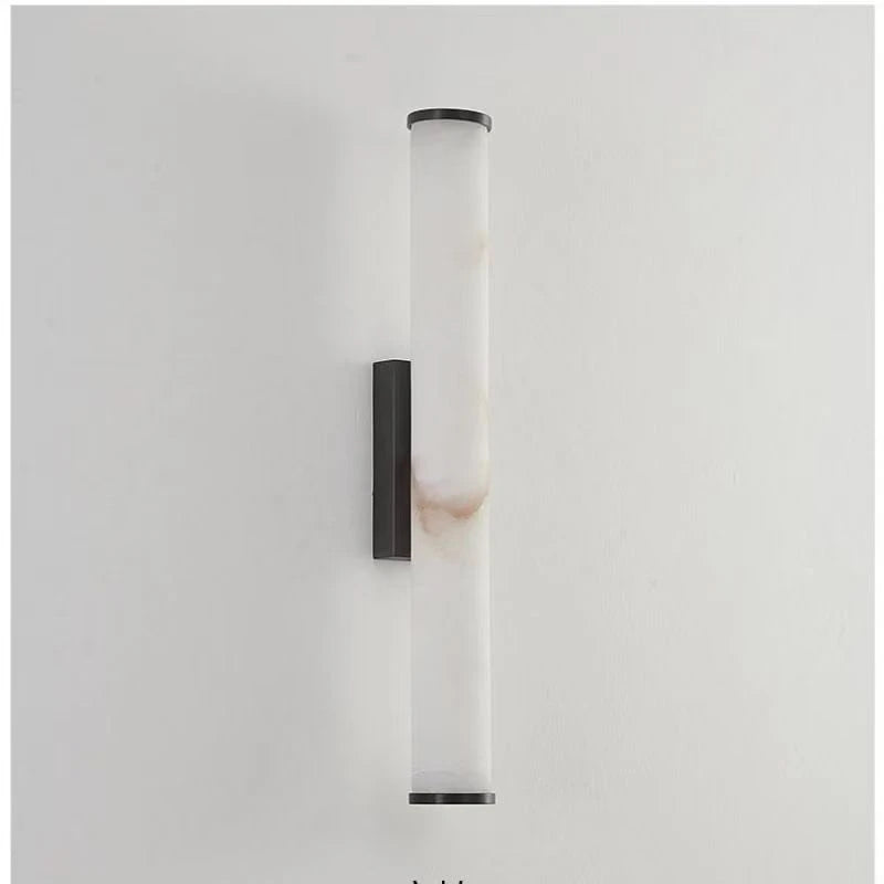 Home Deco Modern Copper Marble Wall Lamp