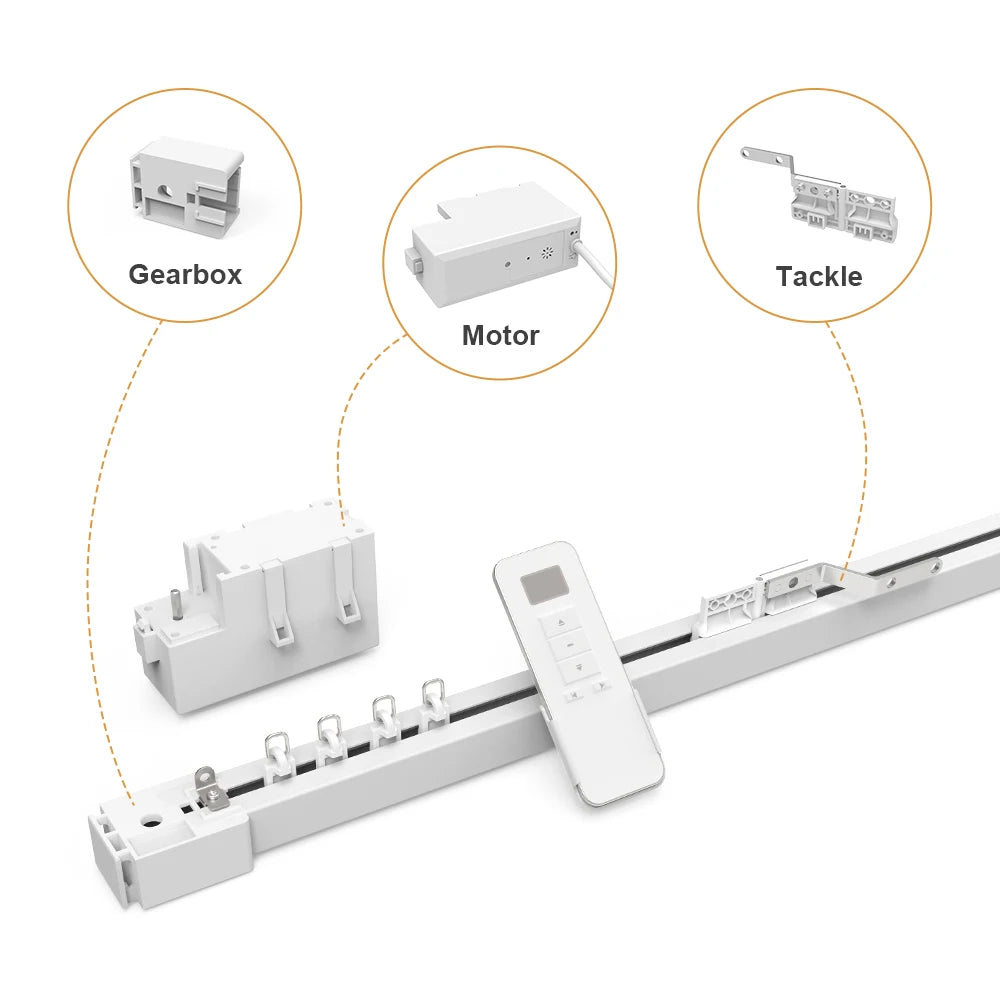 New Generation Short Tuya Mini Wifi Electric automatic Smart Curtain Motor for smart home products