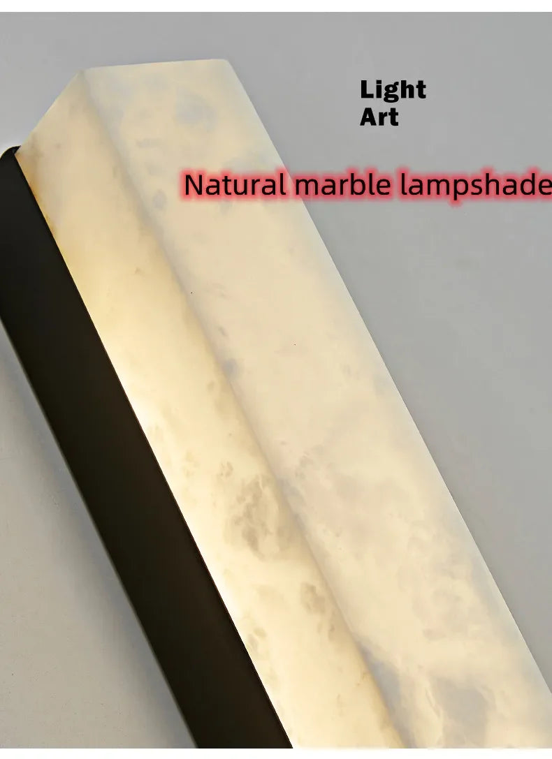 Home Deco Marble Copper Body Wall Lamp