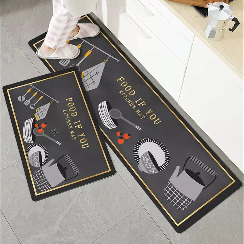 Elodie Fashion Simple Nordic Style Kitchen Mat