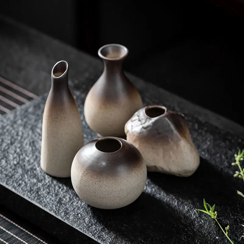 Vase en céramique de style chinois traditionnel de Jenna CHANSHOVA