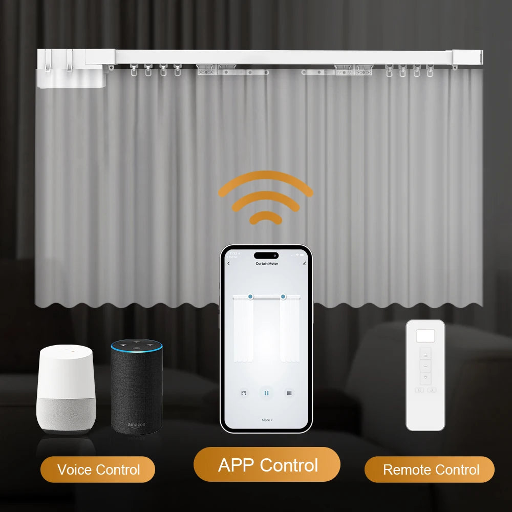 New Generation Short Tuya Mini Wifi Electric automatic Smart Curtain Motor for smart home products