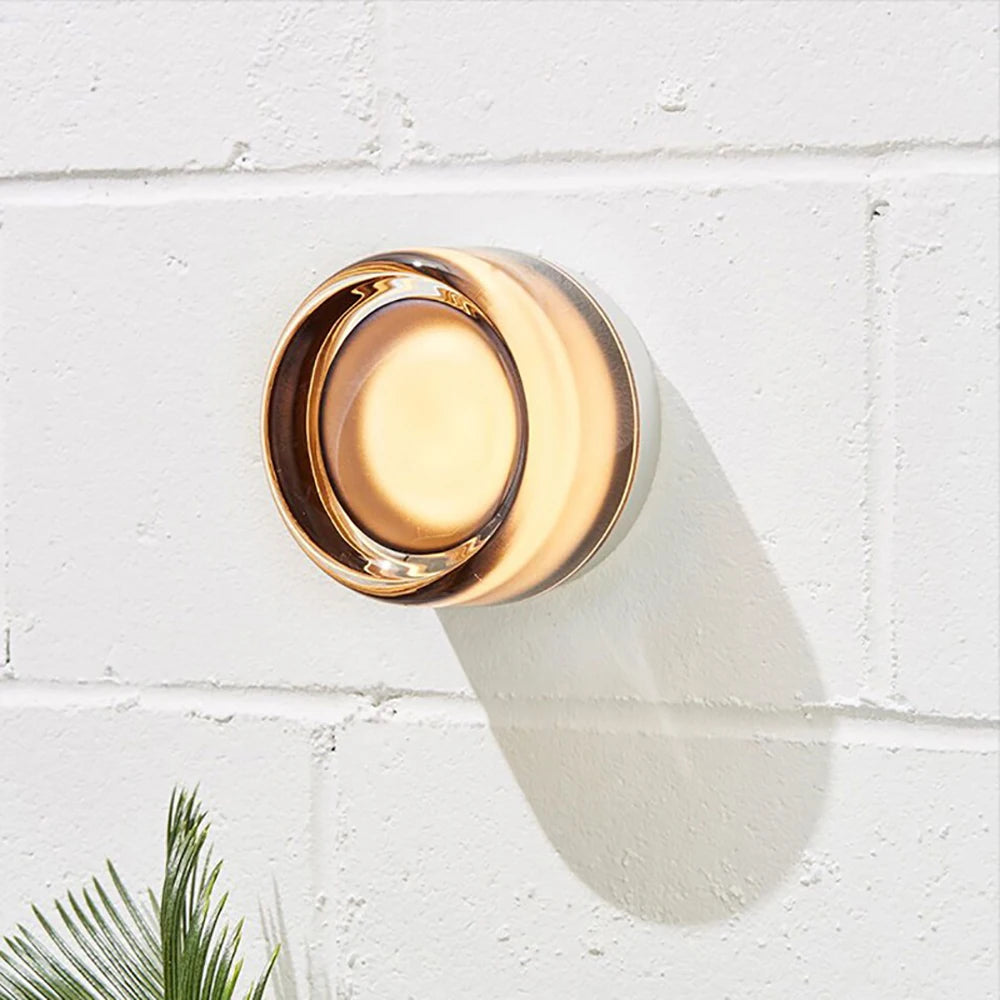 Home Deco Nordic Round Glass Wall Light