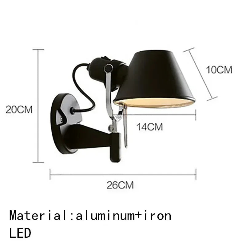 Home Deco Italian Long Arm LED Wall Lamp