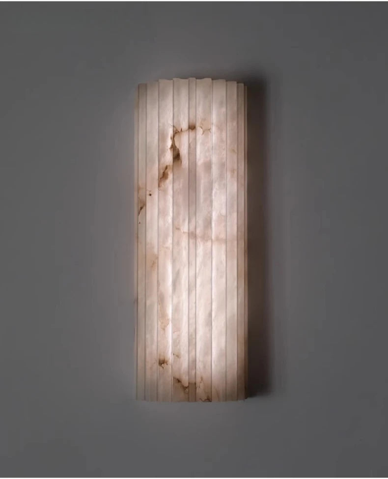 Home Deco Modern Marble Copper Wall Lamp