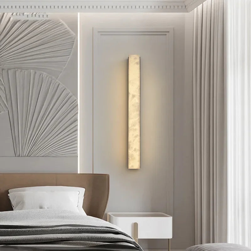 Home Deco Marble Copper Body Wall Lamp