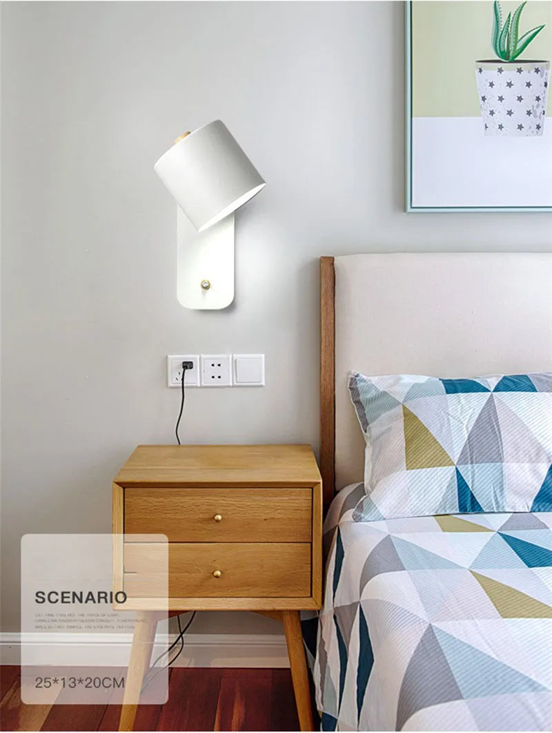 Home Deco Nordic Adjustable LED Reading Wall Light