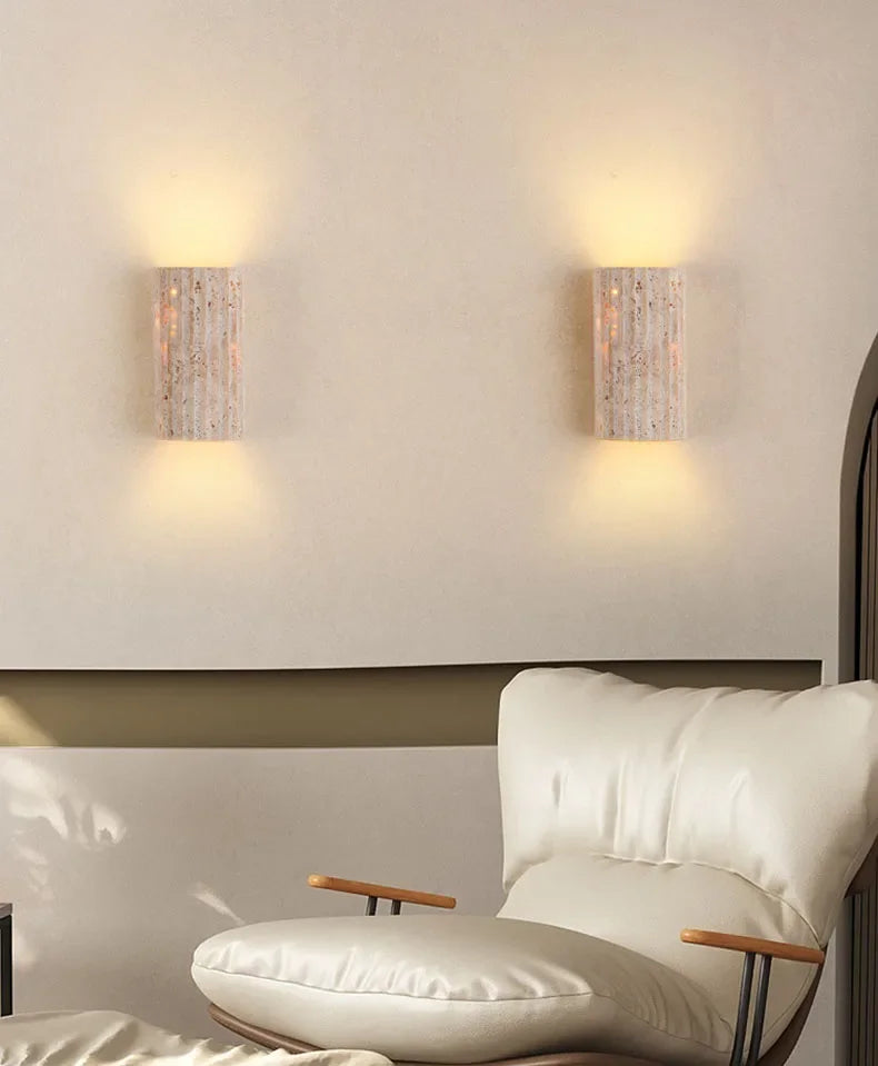 Home Deco Wabi Sabi Natural Stone Wall Light