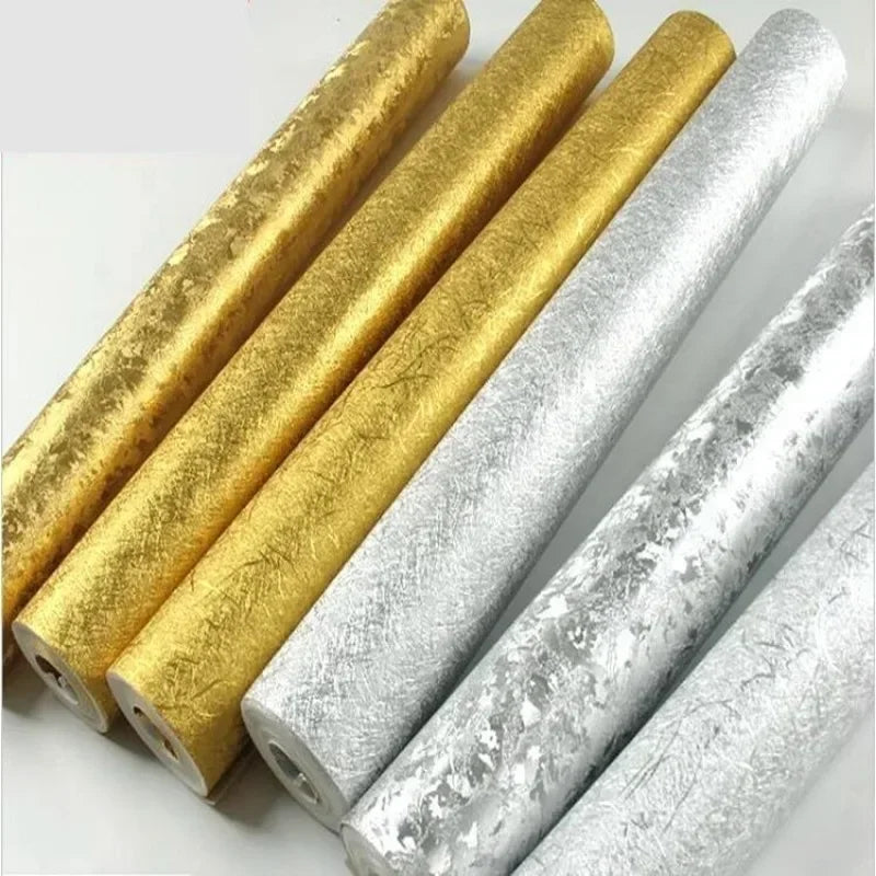 Papier peint à rayures de luxe imperméable d'Elena