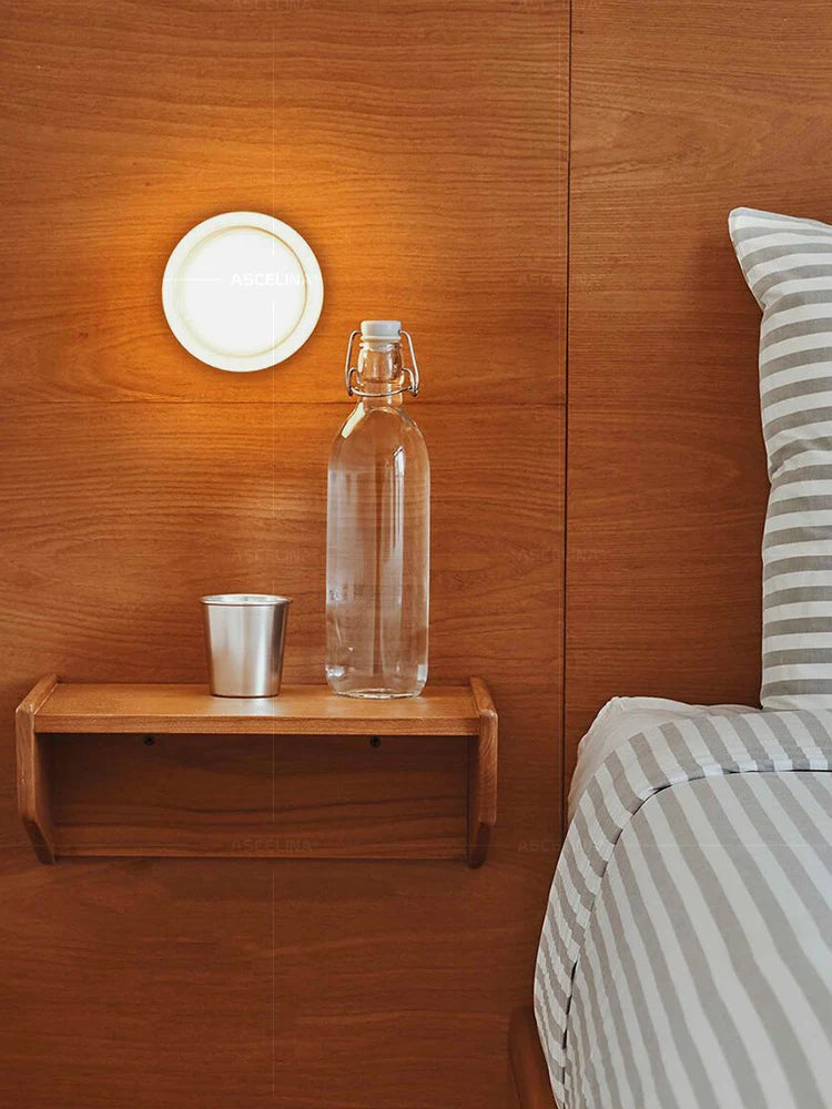 Home Deco Nordic Round Glass Wall Light
