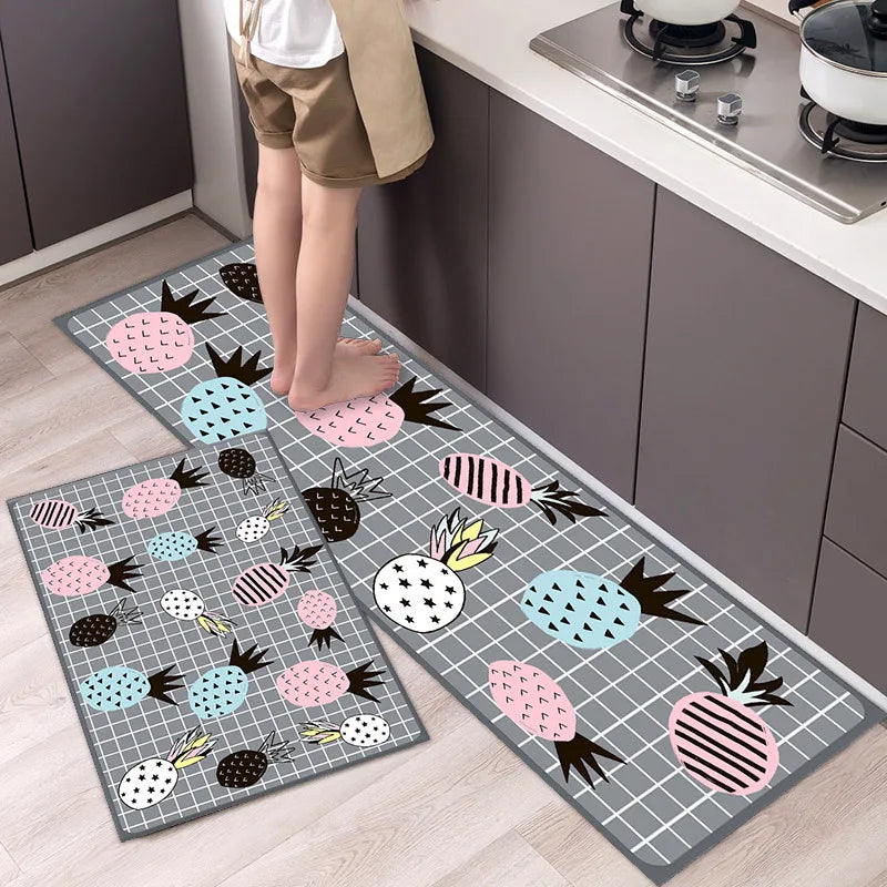 Elodie Fashion Simple Nordic Style Kitchen Mat
