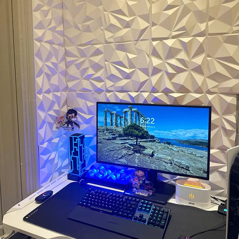 Hailey 3D Wall Panel - House Wall Renovation