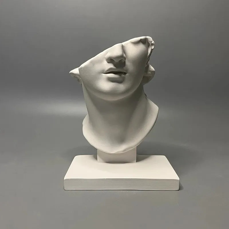 Elena's Nordic Ins Retro Roman Gypsum Sculpture