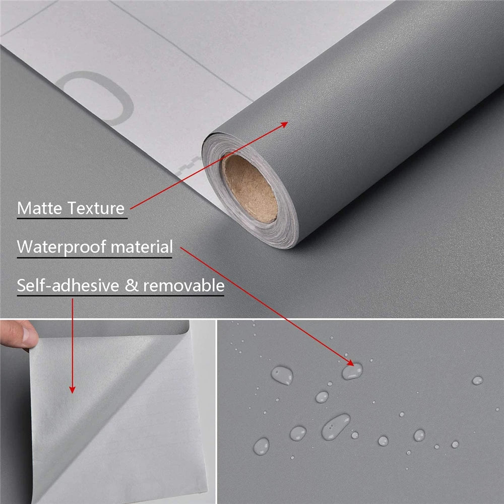 Emma's Waterproof Matte Wallpaper: Enhance Your Home Decor