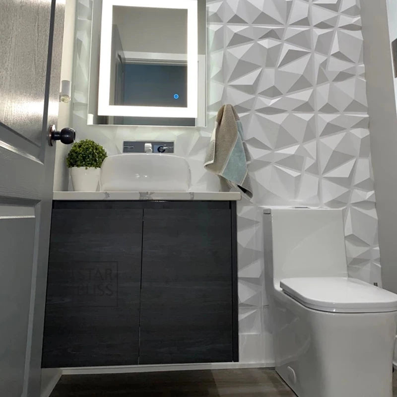 Hailey 3D Wall Panel - House Wall Renovation