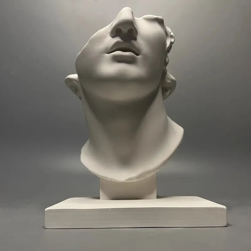 Elena's Nordic Ins Retro Roman Gypsum Sculpture