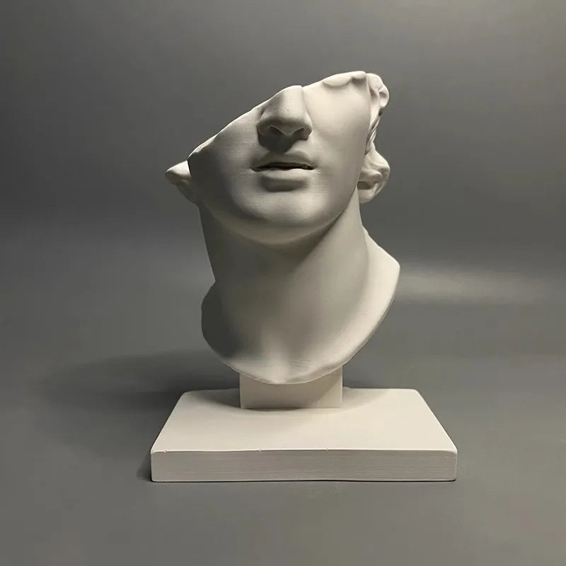 Elena's Nordic Ins Retro Roman Gypsum Sculpture