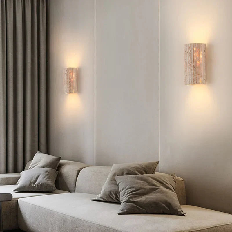 Home Deco Wabi Sabi Natural Stone Wall Light