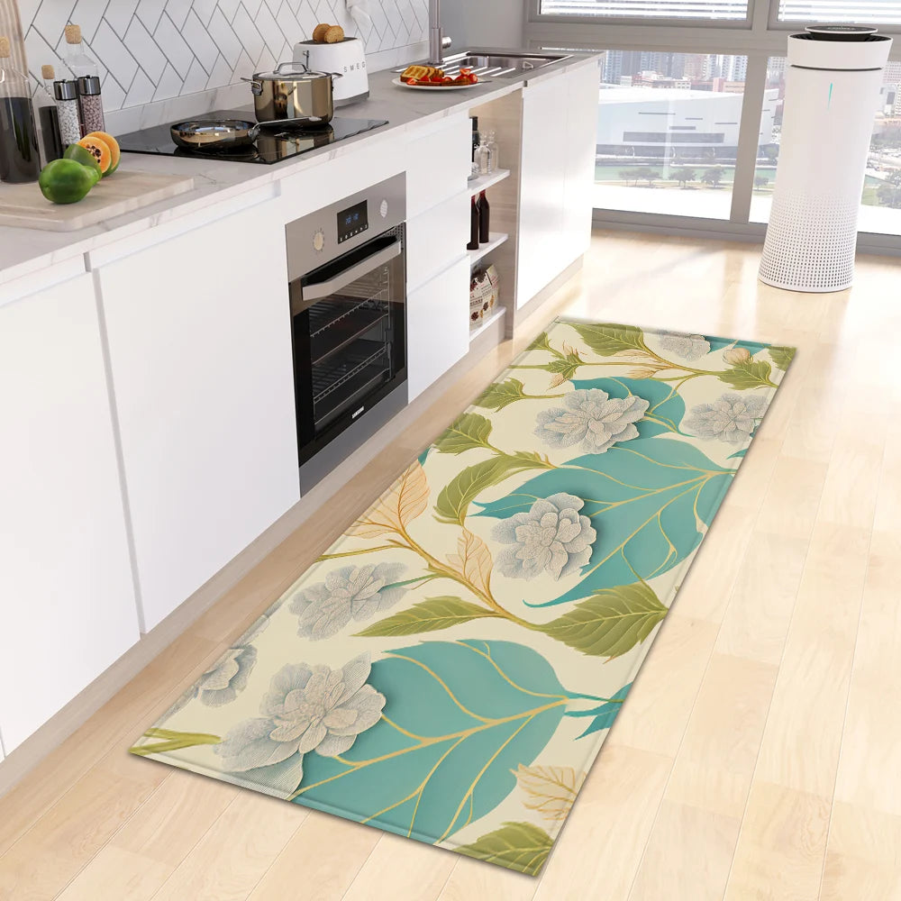 Kitchen Foot Mat Home House Living Room Bedroom Children Floor Decoration Carpet Balcony Entrance Hallway Door Bath Non-Slip Rug