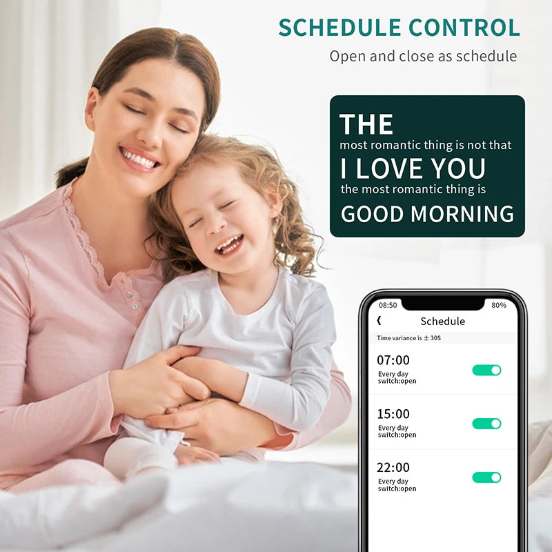 Hazel's Tuya Latest Generation Zigbee Electric Smart Curtain Motor