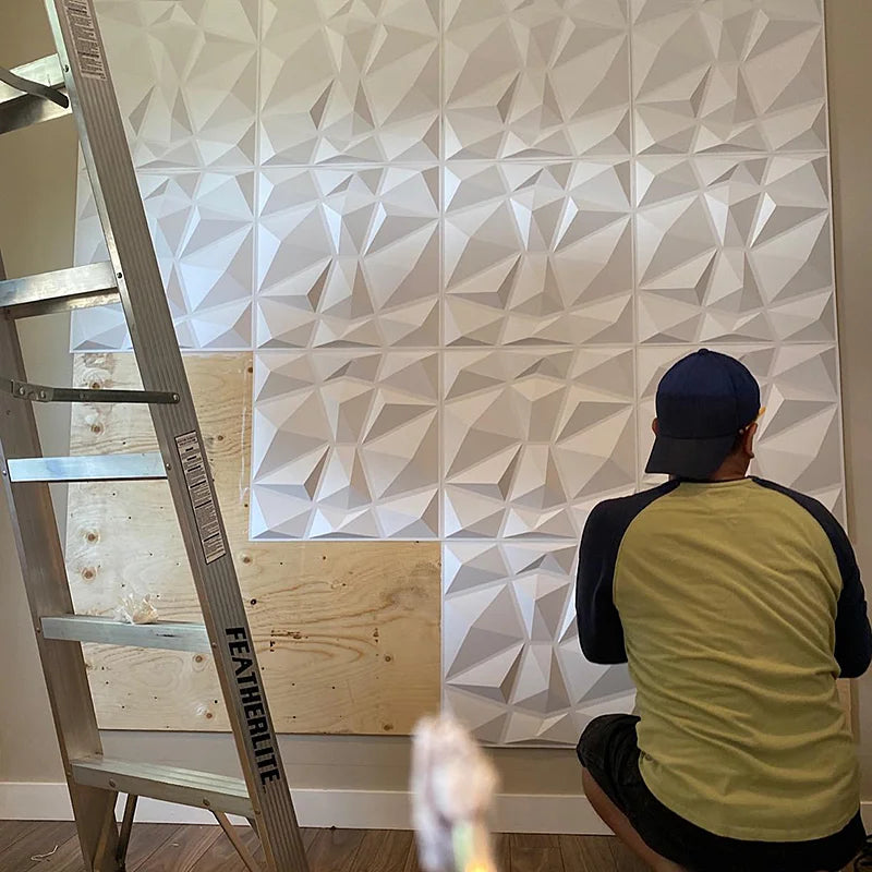 Hailey 3D Wall Panel - House Wall Renovation