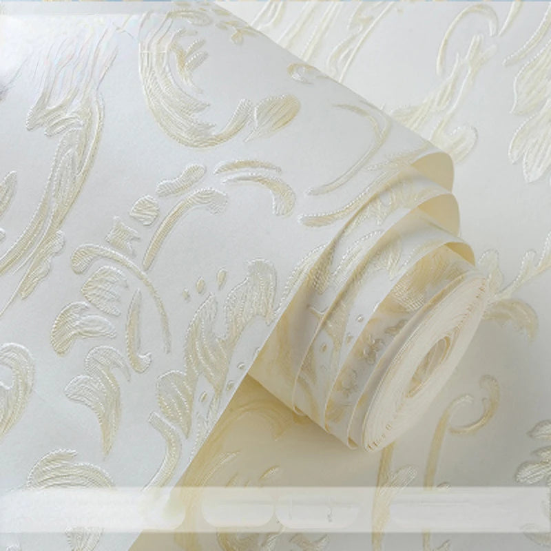Papier peint floral 3D rose d'Aria : transformez la chambre de votre fille avec style