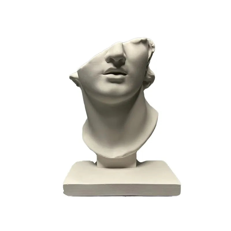 Elena's Nordic Ins Retro Roman Gypsum Sculpture
