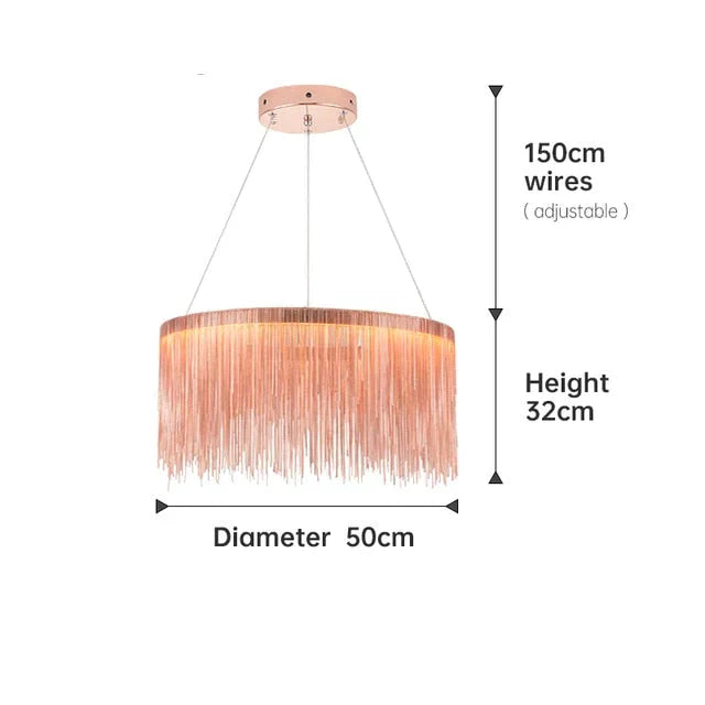 Aurora - Rectangle Led Chandelier
