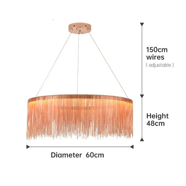Aurora - Rectangle Led Chandelier