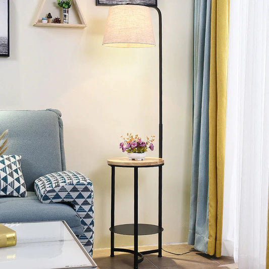 Bedroom Bedside Lamp Living Room Hotel Room Sofa Coffee Table Led American and Japanese Floor Lamp
